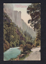Merced River Canyon CA California Chimney Rock El Capitan Yosemite Postcard picture