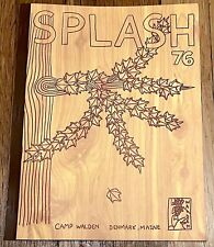 1976 Camp Walden - Denmark, Maine yearbook.  Souvenir annual. A+ picture