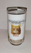 Vintage Morris The Cat 9 Lives Glass There's Something Irresistible About... picture