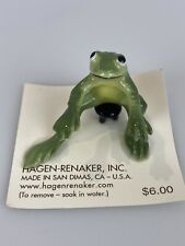 Retired Hagen Renaker Piano Player Frog With Stool New picture