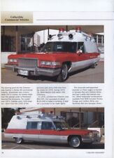 1975 CADILLAC MILLER-METEOR AMBULANCE 4 PG COLOR ARTICLE picture