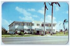 c1960's Nola Apartments Exterior Roadside Miami Florida FL Unposted Postcard picture