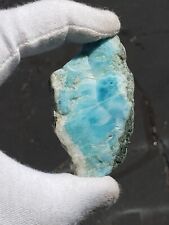 2.5 Inch Stunning Blue AAA Natural Larimar Lapidary Stone Polished 75 Grams picture
