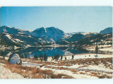 Pre-1980 LAKE SCENE June Lake - Near Crestview & Mammoth Lakes CA 6/28 AE4262 picture
