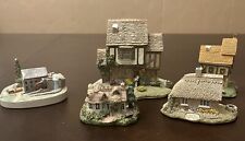 Lot Of 5 Miniatures Lilliput Lane Sebastian & Unbranded Cottage Houses Read picture