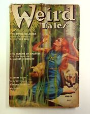 Weird Tales Pulp 1st Series Mar 1939 Vol. 33 #3 GD+ 2.5 picture