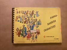 Rare Vintage 1966 Hanna Barbera Characters Model Book Screen Gems picture