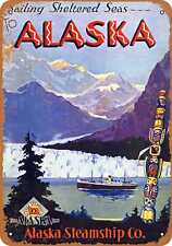 Metal Sign - 1931 Alaska Steamship Company - Vintage Look Reproduction picture
