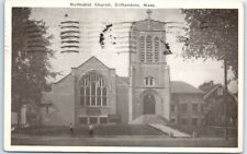 Postcard Methodist Church Cliftondale Massachusetts USA North America picture