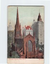 Postcard Trinity Church New York USA picture