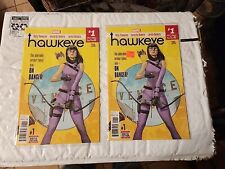 HAWKEYE #1  Two Copies MARVEL COMIC 1ST SOLO KATE BISHOP MCU TV THOMPSON 2017 picture