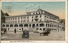 1921 Asbury Park,NJ West End Hotel Monmouth County New Jersey Postcard 1c stamp picture