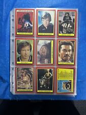 1983 Topps O-Pee-Chee OPC Star Wars Return of the Jedi Full Almost Complete set picture