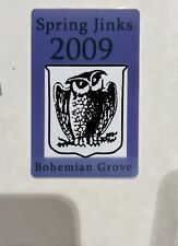 2009 Bohemian Club/ Grove, Spring Jinks Pass Card picture