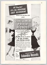 Gentlemen Prefer Blondes Original Cast Recording Columbia Records 1950 picture