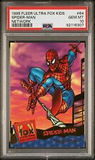 1994 Fleer Ultra Fox Kids #64 Spider-Man PSA 10 - POP 1 picture