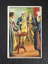 1910 T70 Historical Events Washington Bidding Farewell To His Officers picture
