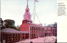 Vtg 1910s Independence Hall Birthplace Of Liberty Philadelphia PA Postcard picture