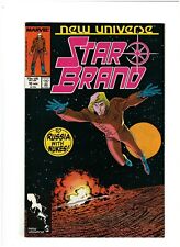 Star Brand #10 VF+ 8.5 Marvel Comics New Universe 1987 Mark Bagley picture