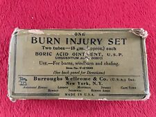 Original WW2 U.S. Army Medic Burn Injury Set First Aid Supply WWII picture