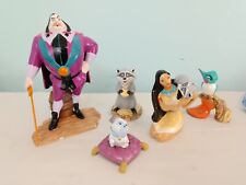 Lot of five 1990s Disney Pocahontas hand painted figurines picture