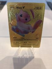 2020 Pokemon Mew V X Ball Gold Card, #069/189 picture