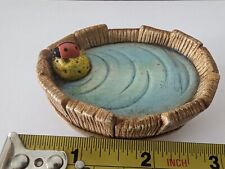 Vintage Pendelfin Miniature Pond Used Chalkware Cute picture