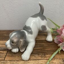 DAISA LLADRO - Porcelain Playful Beagle Puppy Figurine picture