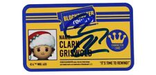 Chevy Chase Signed Clark Griswold Blockbuster Video Card AUTO JSA COA picture