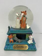 Aristocats 40th Anniversary Snow Globe RARE Vtg Music Box & Lights TESTED WORKS picture