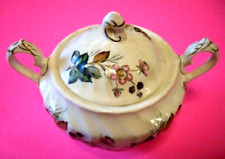 VINTAGE HEDGEROW MYOTT OLD CHELSEA SUGAR BOWL STAFFORDSHIRE ENGLAND - VG COND. picture