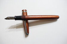 Vintage ESTERBROOK LEVER FILL FOUNTAIN PEN - Dark Copper Pearl, Broken Nib #2665 picture