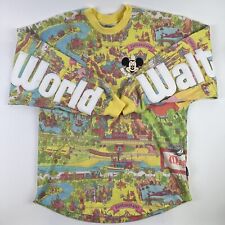 Walt Disney World Retro Map 50th Anniversary Spirit Jersey Size XS picture