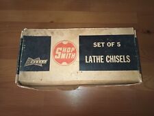 Vintage Shopsmith Wood Turning 5 Lathe Chisels Set Never Used Tools Woodworking picture