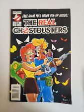 The Real Ghostbusters - #28 Final Issue Now Comics 1990 RARE w Pin-up Low Print picture