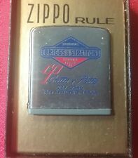 Original ca 1960s Zippo Rule in Box, Briggs & Stratton Engines Advertising Texas picture