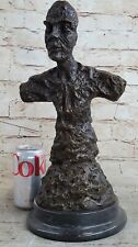 Pure Bronze Nasher Collection Bust of Diego Abstract Spooky Scary Dark Sculpture picture