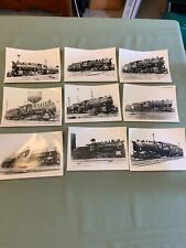 Lot of 9 Photographs of Railroad TRRA Locomotives 5 x 7 picture