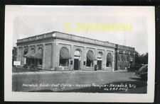 Rppc Necedah Wi Wisconsin Bank Post Office Masonic Temple Old Cars More Postcard picture