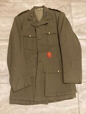 WWII British Officer Captain's Uniform Tunic Named picture