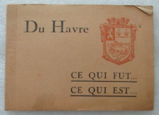 VINTAGE  WWII PHOTO BOOKLET Le Havre, France BEFORE/AFTER picture