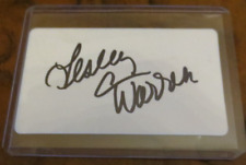 Leslie Ann Warren signed autographed card Clue Cinderella Mission Impossible picture