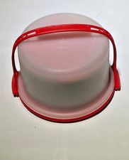 Vintage Tupperware Kids Mini Tupper Toys Cake Carrier & 6 Plates *BNT874* picture