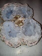 3.5 inch Trancas Geode WOW  Quartz, Calcite Crystals  Chihuahua MEXICO #2 picture