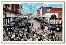 1923 Windward Avenue Classic Cars Building Venice California CA Posted Postcard picture