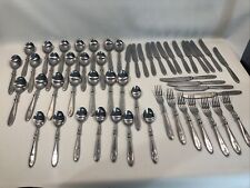 52 Gibson COKE Engraved Stainless Coca-Cola Heavy Duty Silverware picture