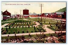 c1910s Italian Rose Garden Depot Scene Eugene Oregon OR Unposted Flower Postcard picture