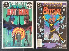 Batman 1984 (Wrath) and Batgirl 1988 Specials DC Comics picture
