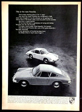 Porsche 911 Original 1966 Vintage Print Ad picture