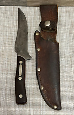 Schrade Old Timer Model 150T Deerslayer Knife w/ Leather Sheath ~ Vintage picture